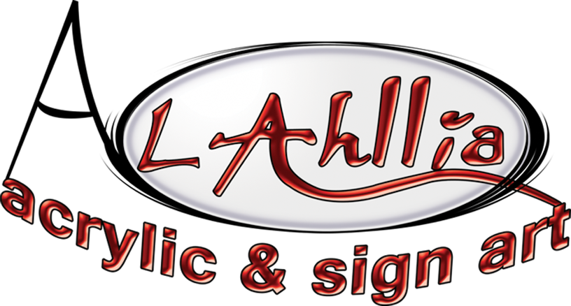 Alahllia Acrylic and Sign Art