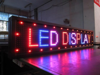 Facilitation for LED advertising